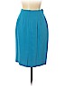 Dana Buchman 100% Silk Blue Silk Skirt Size 10 (petite) - photo 2