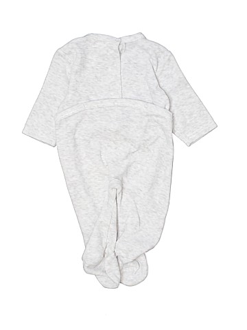 Pitter Patter Long Sleeve Onesie (view 2)