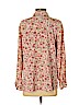 J.jill 100% Rayon Red Long Sleeve Button-Down Shirt Size S - photo 2