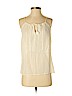 Ann Taylor LOFT Ivory Sleeveless Blouse Size S (petite) - photo 1