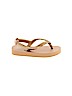 Reef Tan Flip Flops Size 3 - 4 Kids - photo 1