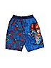 Superman 100% Polyester Print Blue Board Shorts Size 4T - photo 1