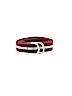 Club Monaco Stripes Burgundy Belt Size Sm - Med - photo 1