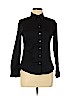 Banana Republic Factory Store Black Long Sleeve Button-Down Shirt Size 6 (petite) - photo 1