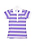 Assorted Brands Stripes Purple Short Sleeve Polo Size 10 - photo 1