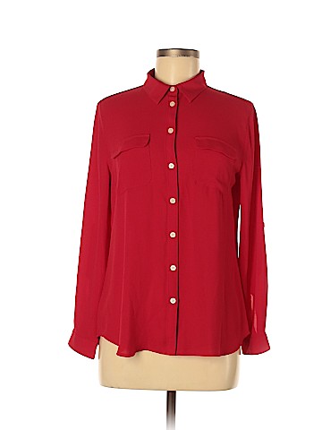 Ann Taylor LOFT Long Sleeve Blouse (view 1)