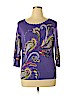 Joseph A. Purple Pullover Sweater Size XL (petite) - photo 1
