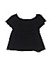 Tucker + Tate Solid Black Short Sleeve Top Size 8 - 10 - photo 2