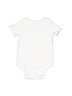 Cat & Jack White Short Sleeve Onesie Size 18 - photo 2