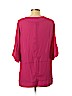 Worthington 100% Polyester Pink 3/4 Sleeve Blouse Size XL - photo 2