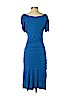 Plenty By Tracy Reese Blue Casual Dress Size P (petite) - photo 2