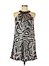 INC International Concepts 100% Silk Gray Casual Dress Size 6 (petite) - photo 1