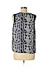 Creative Commune 100% Polyester Blue Sleeveless Blouse Size M (petite) - photo 2