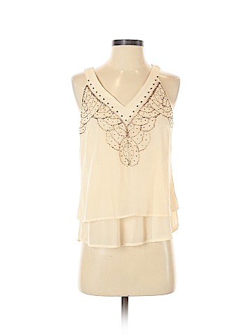 Skies Are Blue Sleeveless Blouse (view 1)