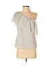 Ann Taylor White Short Sleeve Top Size S - photo 1