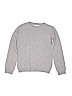 Monoprix 100% Cotton Gray Pullover Sweater Size 12 - photo 1