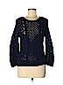 Knitted & Knotted Blue Pullover Sweater Size M - photo 1