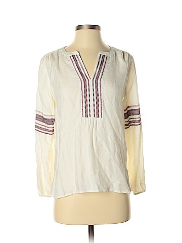 Ann Taylor LOFT Long Sleeve Blouse (view 1)