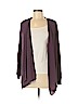 Simply Vera Vera Wang 100% Rayon Purple Cardigan Size L - photo 1
