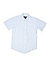 Brooks Brothers 346 100% Cotton Blue Short Sleeve Button-Down Shirt Size M (youth) - photo 1