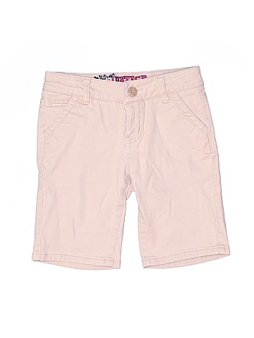 Justice Khaki Shorts (view 1)