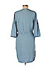 Lauren by Ralph Lauren 100% Lyocell Blue Casual Dress Size 8 - photo 2