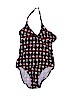 OshKosh B'gosh Print Blue One Piece Swimsuit Size 7 - photo 1