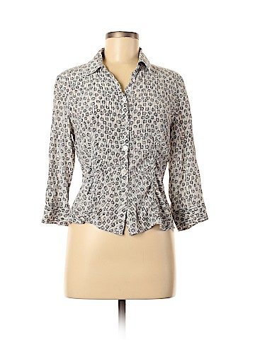 Doncaster 3/4 Sleeve Silk Top (view 1)