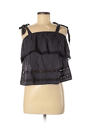 American Eagle Outfitters Short Sleeve Blouse (view 1)