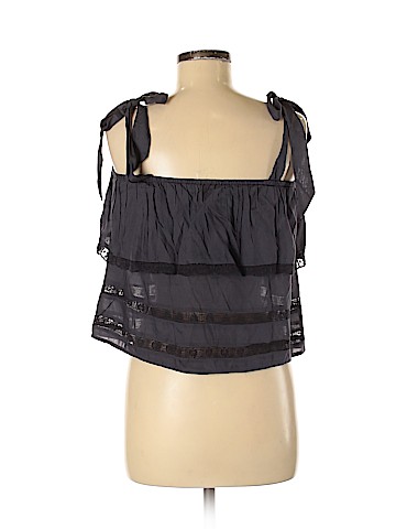 American Eagle Outfitters Short Sleeve Blouse (view 2)