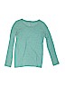 Aerie Solid Green Long Sleeve T-Shirt Size XS (youth) - photo 1