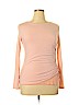 Ann Taylor LOFT Pink Long Sleeve Top Size XL - photo 1
