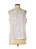 Apt. 9 100% Polyester White Sleeveless Blouse Size L - photo 1