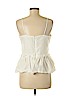 Maeve 100% Polyester White Sleeveless Blouse Size M (petite) - photo 2