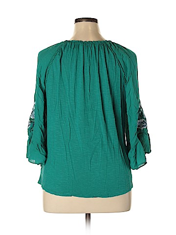 Vintage America Blues 3/4 Sleeve Top (view 2)