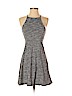Hollister Gray Casual Dress Size XS - photo 1