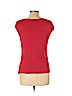 DressBarn Red Short Sleeve Top Size L (petite) - photo 2