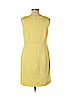 Ann Taylor Factory Green Casual Dress Size L (petite) - photo 2