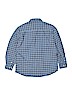 Gap 100% Cotton Plaid Blue Long Sleeve Button-Down Shirt Size 7 - 8 - photo 2