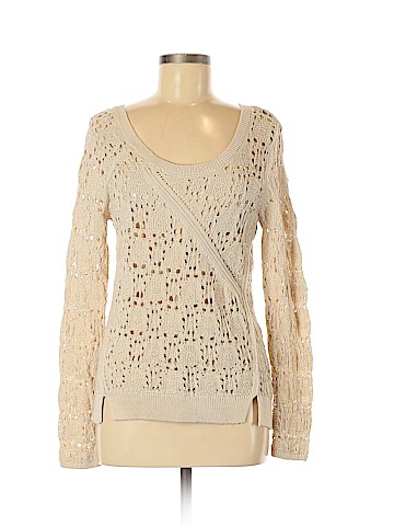 Knitted & Knotted Pullover Sweater (view 1)