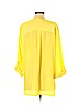 Anne Klein 100% Polyester Yellow 3/4 Sleeve Blouse Size L - photo 2