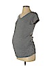 Liz Lange Maternity for Target Gray Short Sleeve T-Shirt Size XS - photo 1