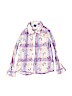 Baby Gap 100% Cotton Purple Long Sleeve Button-Down Shirt Size 4 - photo 1