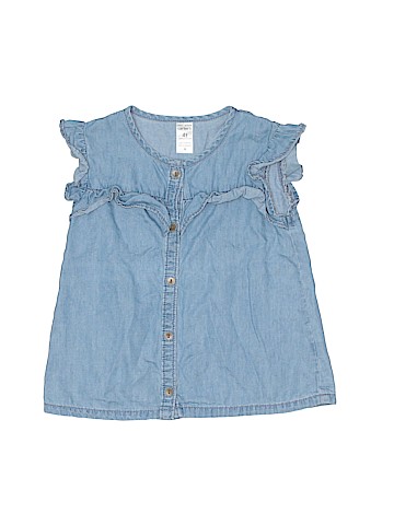 Carter's Short Sleeve Button-Down Shirt (view 1)