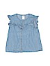 Carter's Blue Short Sleeve Button-Down Shirt Size 4T - photo 1
