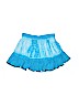 Justice 100% Viscose Tie-dye Blue Skirt Size 6 - photo 2