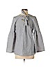 MICHAEL Michael Kors Gray Long Sleeve Blouse Size S - photo 1