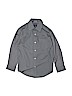 Arrow Solid Gray Long Sleeve Button-Down Shirt Size 10 - photo 1