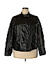 Dollhouse Black Faux Leather Jacket Size 2X - photo 1