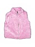 OshKosh B'gosh 100% Polyester Pink Faux Fur Vest Size 6 - photo 1